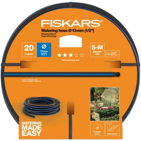 FISKARS Solid locsolótömlő 13 mm (1/2") 20 m Q3 - 1027102