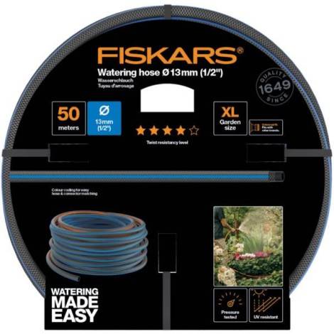 FISKARS Comfort locsolótömlő 13 mm (1/2") 50 m Q4 - 1027106