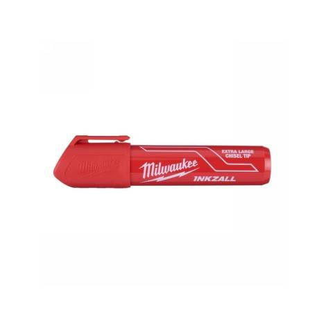 Jelölő filc " XL"" vastag (piros, 1 db/cs) MILWAUKEE