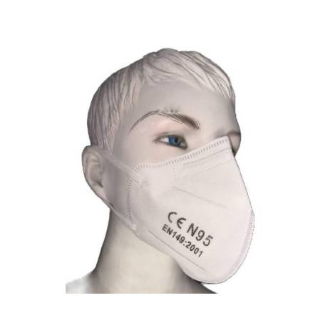 Légzésvédő maszk N95 CE EN149:2001(pormaszk)