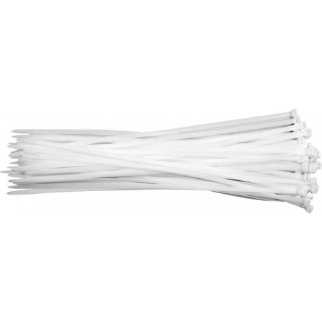 Kábelkötegelő fehér 500 x 7,6 mm (50 db/cs) YATO
