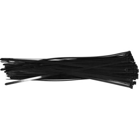 Kábelkötegelő fekete 430 x 7,6 mm (50 db/cs) YATO