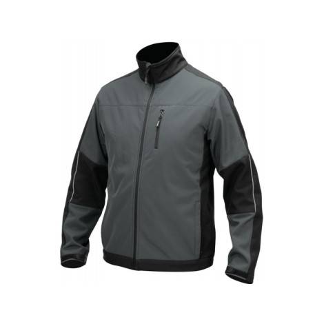Munkavédelmi softshell kabát szürke-fekete L-es méret 3 zsebes YATO