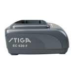 STIGA gyors akkumulátortöltő EC 430 F