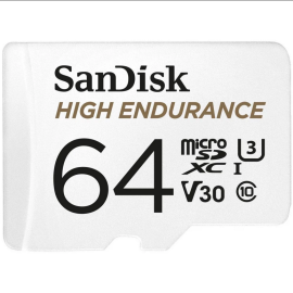 Sandisk 64GB High Endurance UHS-1 U3 V30 microSDHC memóriakártya
